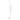 450mm Black Post to suit Cilindor HV1435T-BLK