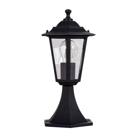 Fibra Pillar Light Black 8w E27 Warm White