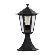 Fibra Pillar Light Black 8w E27 Warm White