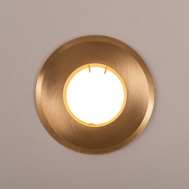 Ollo 5W 3CCT LED 12V Recessed Round Wall / In-ground Brass