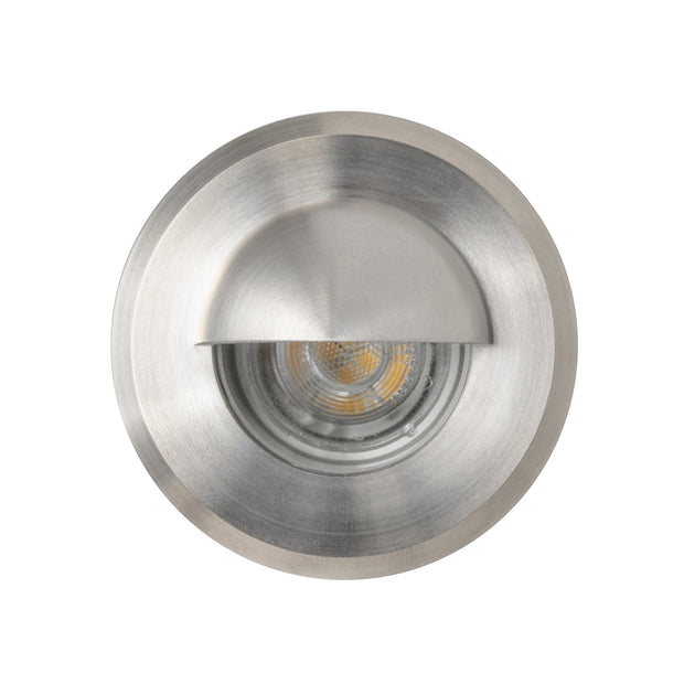 Lokk 12v Eyelid Wall Light 316 Stainless Steel with 3W LED 3000K and 4000K MR11 Included