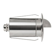 Lokk 12v Eyelid Wall Light 316 Stainless Steel with 3W LED 3000K and 4000K MR11 Included
