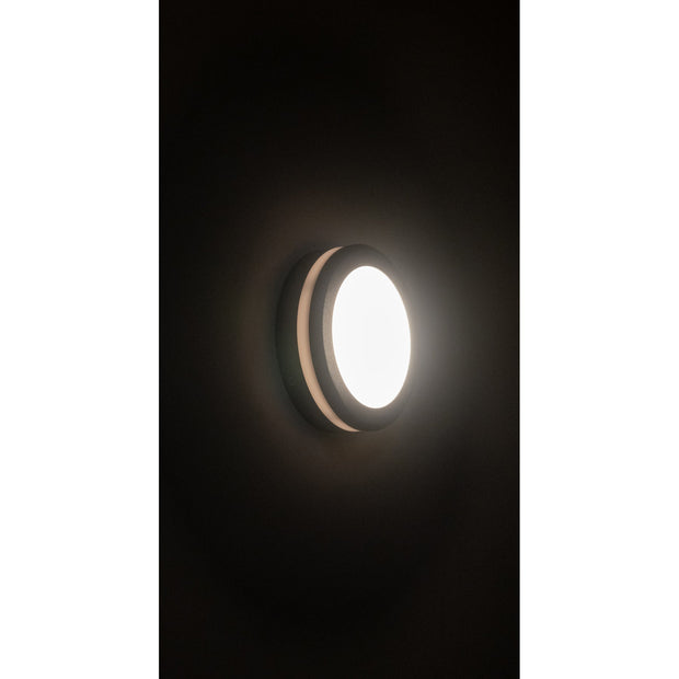 Nava 12V 5w 3CCT Surface Mounted Step Light Open Face Black