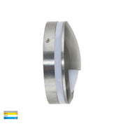 Nava 240V 5w 3CCT Surface Mounted Step Light with Eyelid Titanium Aluminium