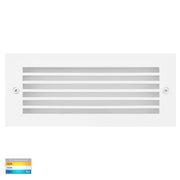 Bata 10W 3CCT LED 12V Recessed Brick Light with White Grill Cover