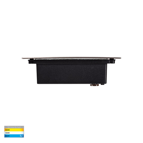 Bata 12v 6w CCT LED Recessed Brick Light With 316 Stainless Steel Plain Face