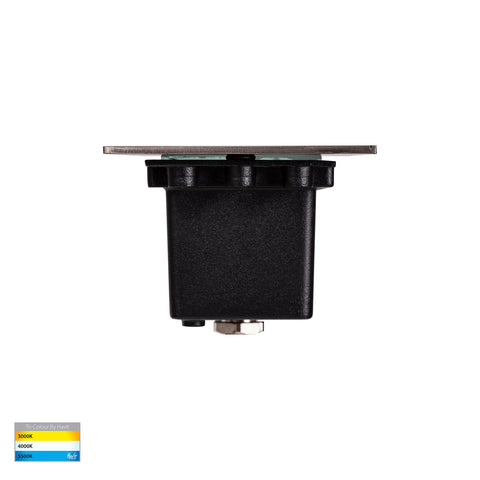 Bata 12v 6w CCT LED Recessed Brick Light With 316 Stainless Steel Plain Face