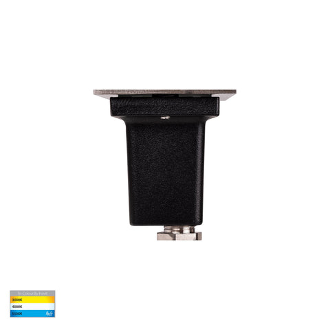 Bata 240v 3w CCT LED Recessed Brick Light With 316 Stainless Steel Plain Face