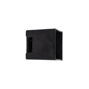Trin 12v 1w 3CCT LED IP54 Black Small Square Recessed Steplight
