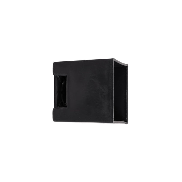 Trin 12v 1w 3CCT LED IP54 Black Small Square Recessed Steplight