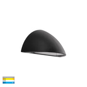 Curva 12V 3w 3CCT LED IP65 Curved Black Surface Mounted Wall Light