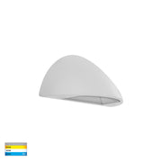 Curva 12V 3w 3CCT LED IP65 Curved White Surface Mounted Wall Light
