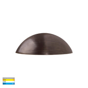 Curva 12V 5w 3CCT LED IP65 Curved Antique Brass Surface Mounted Wall Light