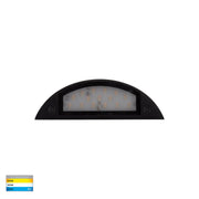 Curva 12V 5w 3CCT LED IP65 Curved Black Surface Mounted Wall Light