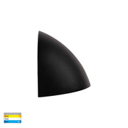 Curva 12V 5w 3CCT LED IP65 Curved Black Surface Mounted Wall Light