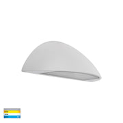 Curva 12V 5w 3CCT LED IP65 Curved White Surface Mounted Wall Light