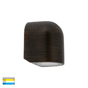 Patra 12v 1.5w 3CCT LED IP65 Surface Mounted Step Light Antique Brass