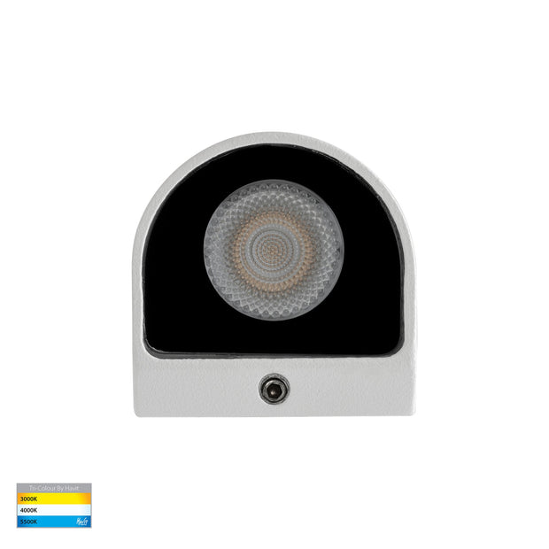 Patra 12v 1.5w 3CCT LED IP65 Surface Mounted Step Light White