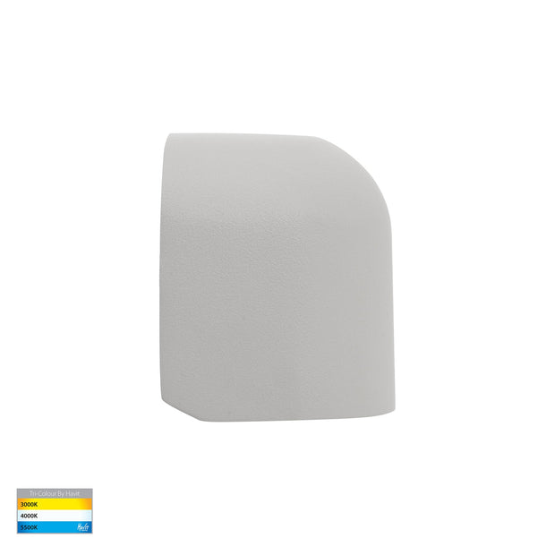 Patra 12v 1.5w 3CCT LED IP65 Surface Mounted Step Light White