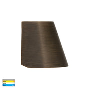 Karval 12v 1.5w 3CCT LED IP65 Surface Mounted Step Light Antique Brass