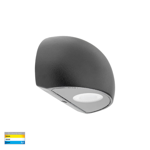 Serres 12v 1.5w 3CCT LED IP65 Surface Mounted Step Light Black