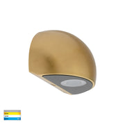 Serres 12v 1.5w 3CCT LED IP65 Surface Mounted Step Light Solid Brass