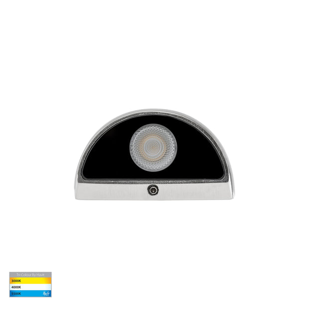 Serres 12v 1.5w 3CCT LED IP65 Surface Mounted Step Light 316 Stainless Steel