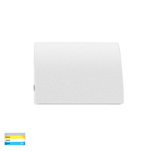 Pelase 12v 3w 3CCT LED IP65 Short Surface Mounted Step Light White