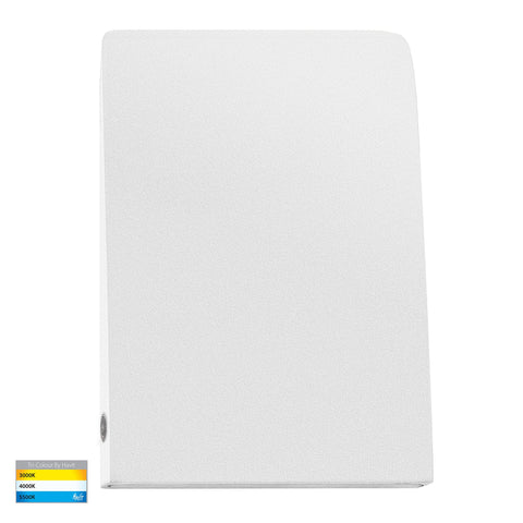 Pelase 12v 3w 3CCT LED IP65 Tall Surface Mounted Step Light White