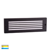 Ardam 12v 6w 3CCT LED IP65 Surface Mounted Step Light Black