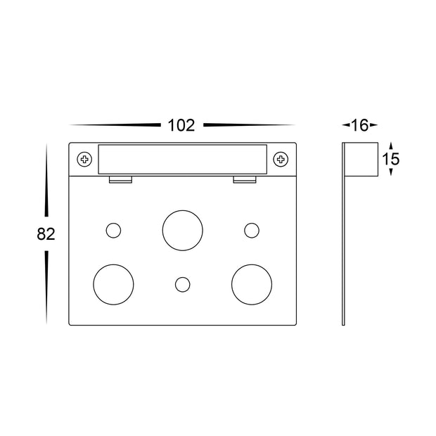 Preston 12V 2.5w 3CCT Coping Light Brass