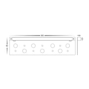 Preston 12V 7.5w 3CCT Coping Light Black