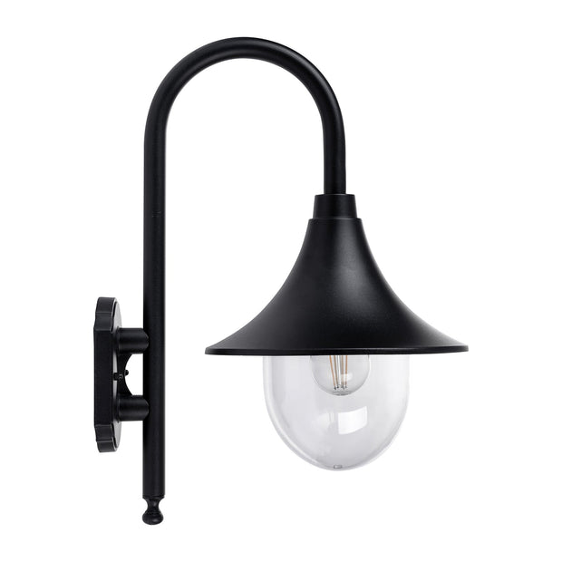 Hove Coach Light Black 8w E27 Warm White