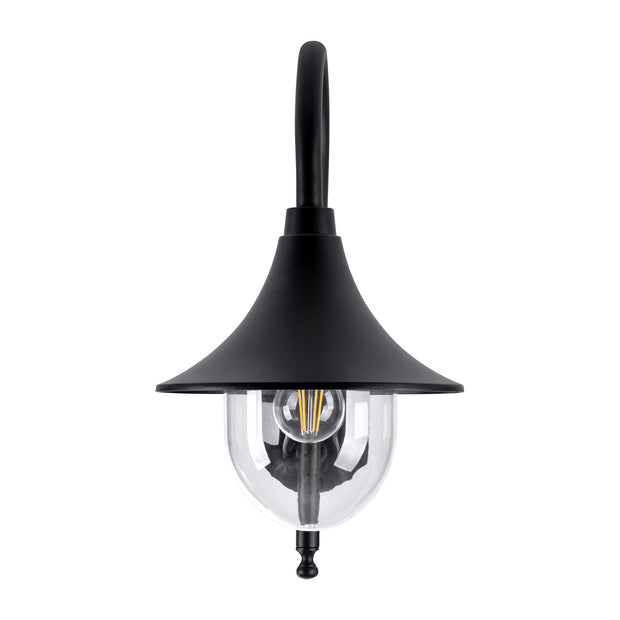 Hove Coach Light Black 8w E27 Warm White