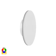 Halo 12v 7w RGBW LED 150mm Surface Mounted Exterior Wall Light White