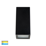 Taper Square 12v Wall Wedge Black MR16 5w 3CCT