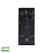 Taper Square 12v Wall Wedge Black MR16 5w 3CCT