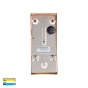 Taper Square 12v Wall Wedge Copper MR16 5w 3CCT