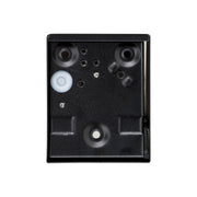 Taper Square Mini 12v Wall Wedge Black 3000k 1.5w G4 Bi pin