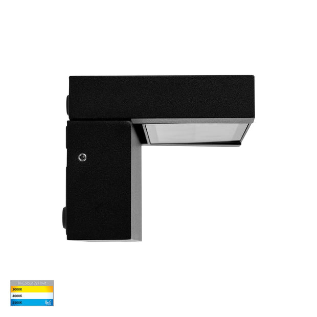 Locu 12w 3CCT LED IP65 Flood Light Black