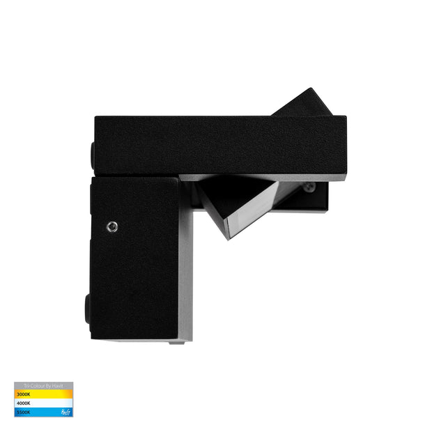 Locu 12w 3CCT LED IP65 Flood Light Black