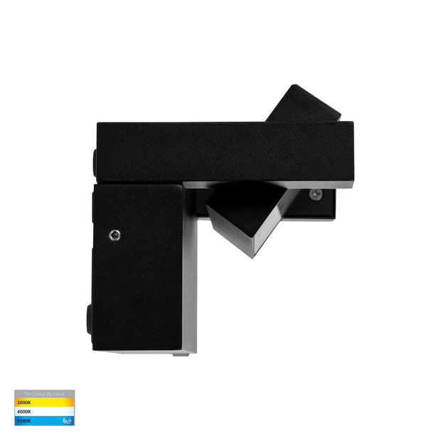 Locu 12w 3CCT LED IP65 Flood Light Black