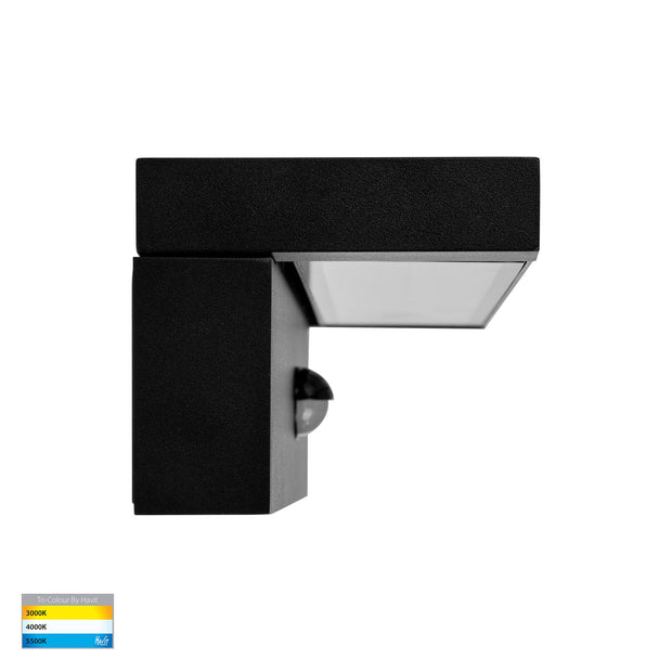 Locu 24w 3CCT LED IP65 Flood Light Black with Sensor