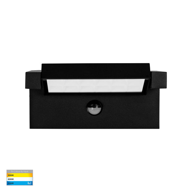 Locu 24w 3CCT LED IP65 Flood Light Black with Sensor