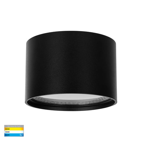 Nella 12v 12w 120° 3CCT Black Surface Mount Downlight