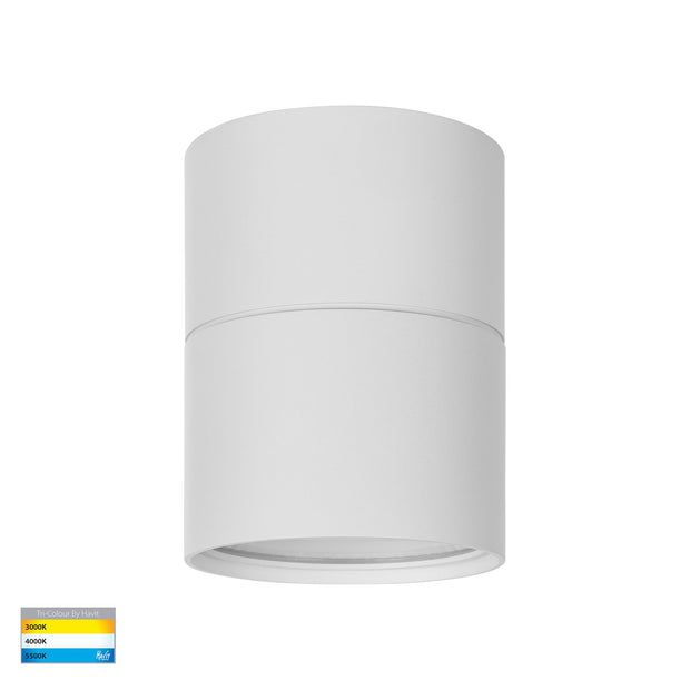 Nella 240v 12w 120° 3CCT White Surface Mount Downlight C/W Extension