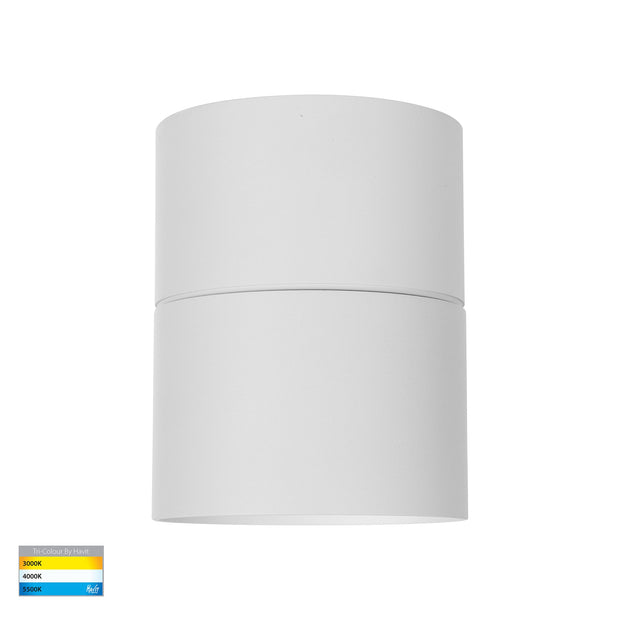 Nella 240v 12w 120° 3CCT White Surface Mount Downlight C/W Extension
