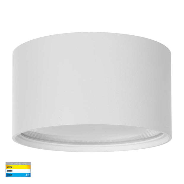 Nella 12v 18w 120° 3CCT White Surface Mount Downlight