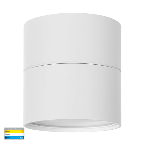 Nella 12v 18w 120° 3CCT White Surface Mount Downlight C/W Extension