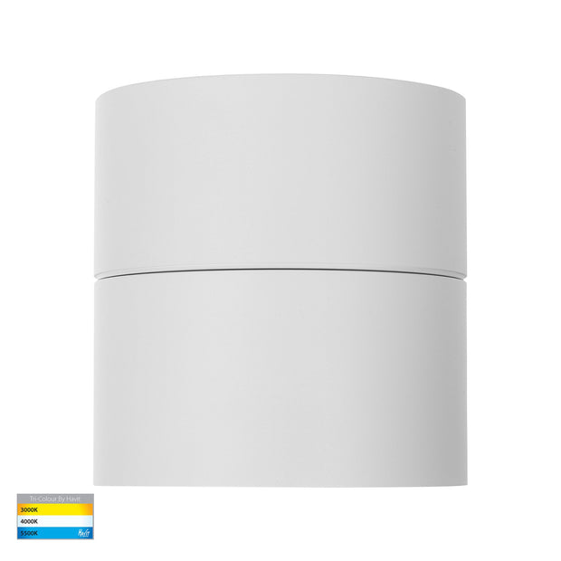 Nella 240v 18w 120° 3CCT White Surface Mount Downlight C/W Extension